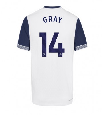 Tottenham Hotspur Archie Gray #14 Primera Equipación 2024-25 Manga Corta